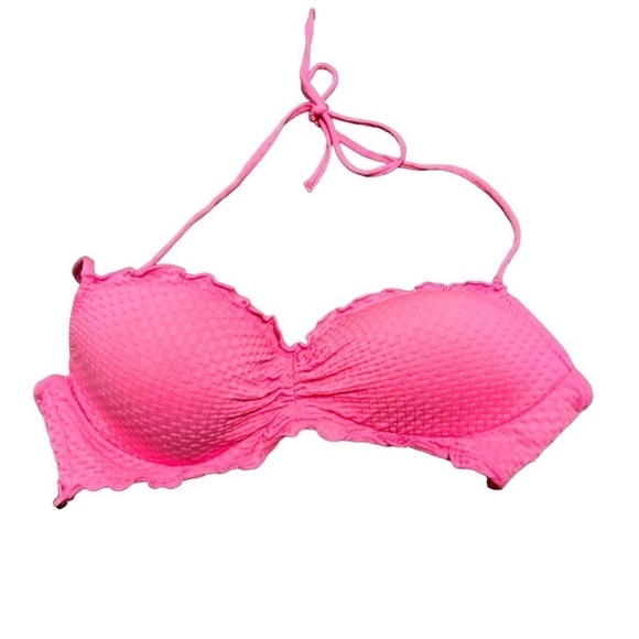Coco Rave Other - 34B Coco Rave pink halter underwire Nixie Bandeau bikini top swimwear